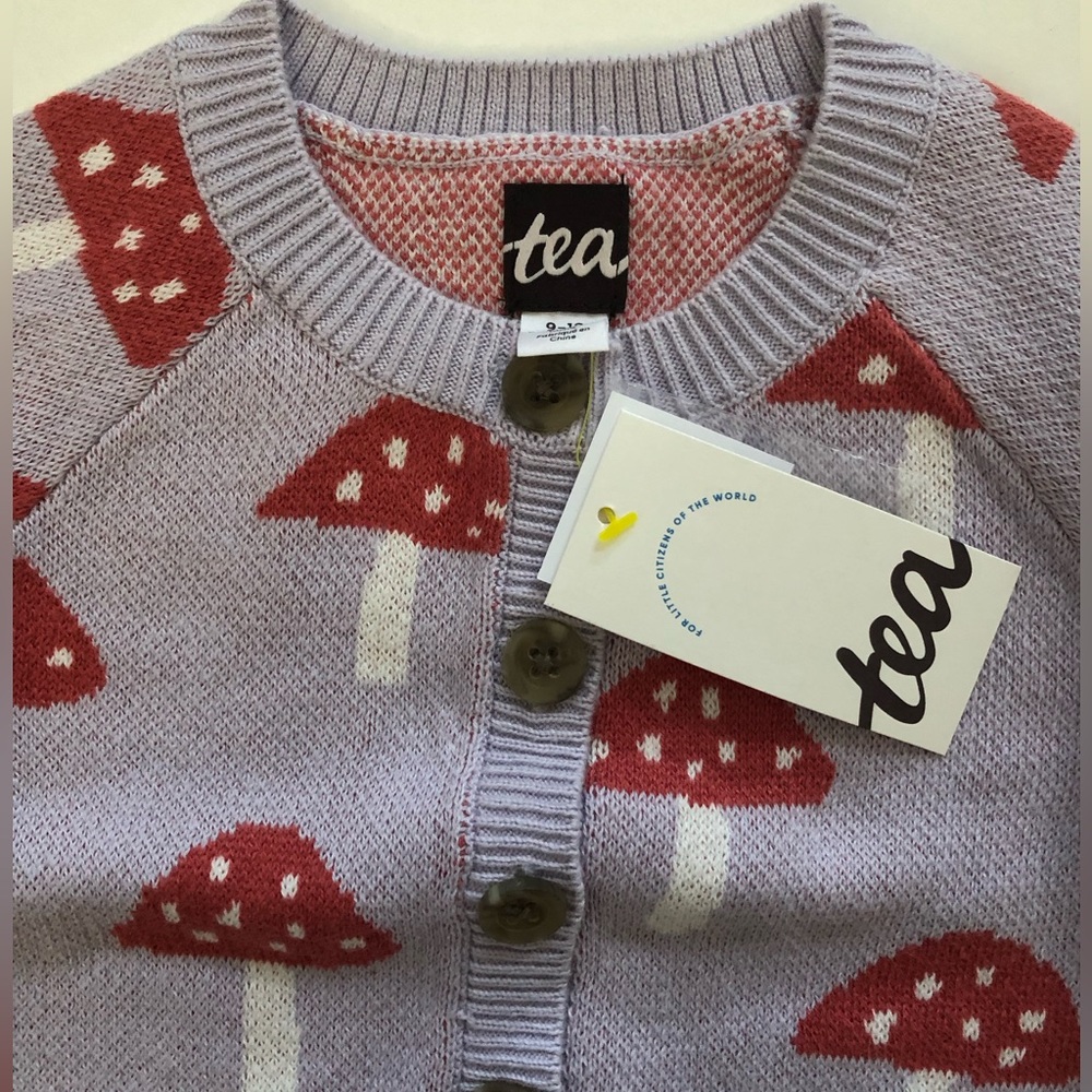 NWT Tea Collection Iconic Cardigan - Picture 7 of 8